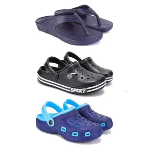 DRACKFOOT Men's Sandals | Lightweight Wear| Stylish & Easy to Wear For Men'S GRT-SAN-(3-COMBO)-3153-3014-3019-7