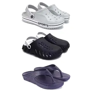 Men's Sandals | Lightweight Wear| Stylish & Easy to Wear For Men's PCV-SAN-(3-COMBO)-3067-3149-3153-10