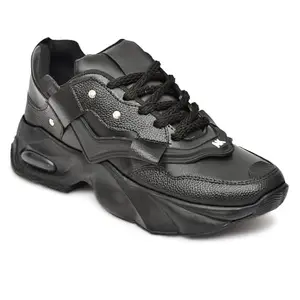 Sports Shoes for Mens Running | Walking | Light Weight & Comfortale (Black, UK Footwear Size System, Adult, Men, Numeric, Medium, 8)