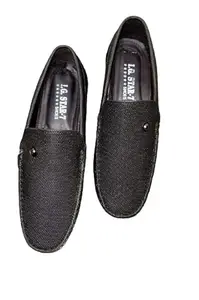 Generic THE WALKING FOOTWEAR Casual Shoes For Men|Flat Formal shoes for Men's| Men's Shoes| Mean's Footwear(SHS-Black-10)