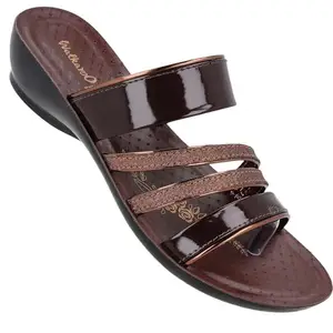 WALKAROO WL7523 Womens Fashion Sandals Dailywear and Regular use - Brown