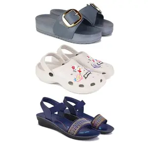 sandal for Women's,slip-ons,quality casaul sandals for Women's GRP-SAN-(3-COMBO)-1998-O10-1935-8-EURO-39