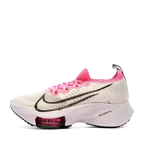 Nike Women's W Air Zoom Tempo Next% Fk Running Shoe (White/Black-Pink Blast_3 UK (5 US)_CI9924-102)