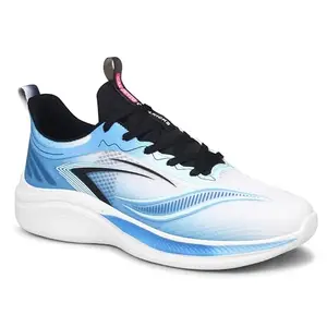 Calcetto Running Shoes | Comfortable Shoes | Lightweight Shoes CLT-8002 White Blue