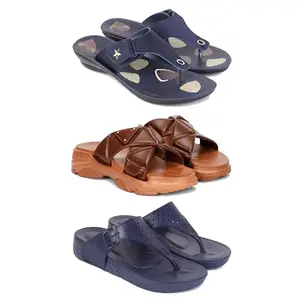 Women's Comfortable Sandal,Casual Lightweight Sandal for Everyday Wear | BTS-(3-COMBO)-1973-1890-1985-5-EURO-36