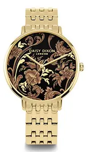 Daisy Dixon Analog Gold Dial Women's Watch-D DD134GM