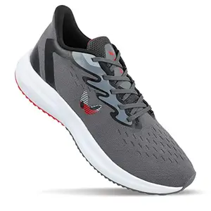 WALKAROO Gents Dark Grey Sports Shoe (WS9079) 10 UK
