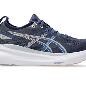 ASICS Womens GEL-KAYANO 31 Indigo Blue/Pure Silver Running Shoes - 4 UK (1012B670.403)