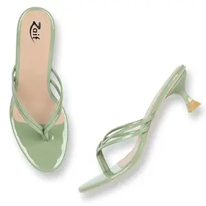 ZAIF women fancy pencil heel stylish sandals (NG801)