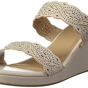 BATA Women's Montana Mule Beige Slipper-4 Kids UK (7718033)