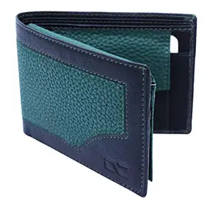 M Mensanity Dezire Crafts Men Formal, Casual Black, Green Artificial Leather Wallet