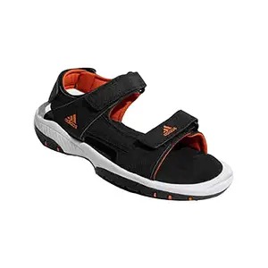Adidas Men's STRUDI CBLACK/SEIMOR/FTWWHT Sport Sandal-7 Kids UK (GC0751)