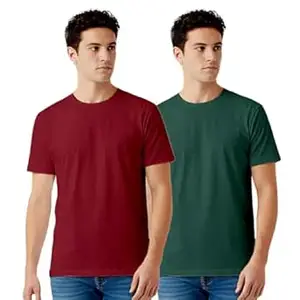 FIGHTERHERO 100% PIMA Cotton T Shirt for Man | Premium Men T-Shirts Regular Fit | Half Sleeve Round Neck Cotton Tshirt for Man | Mens Tees Made for Indian Climate | Available in 10 Colours