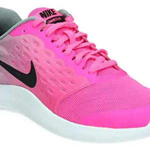 Nike Men's Revolution 3 (GS) Pink Blast Black White 600 Running Shoes (844974-600)