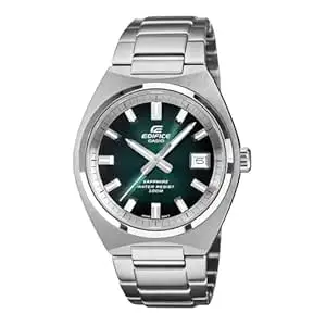 Casio Edifice EFB-109D-3AVDF Analog Silver Watch Men (ED699)