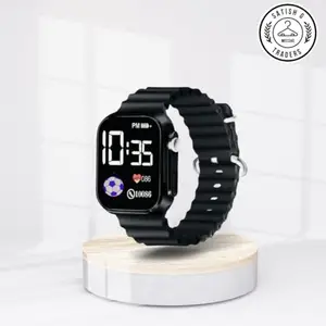 Digital Dial Waterproof Smart Design LED Display Kids Watch for Boys & Girls, Men and Women, Birthday Gift, Set of 2
