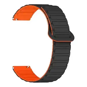 ACM Watch Strap Magnetic Silicone 22mm compatible with Noise Colorfit Vision 2 Smartwatch Luxury Colorful Band