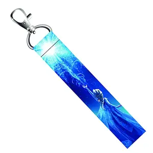 ISEE 360® Snow Princess Lanyard Tag with Swivel Lobster for Gift Luggage Bags Backpack Laptop Bags L X H 5 X 0.8 INCH