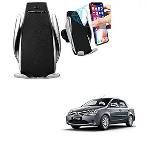 Kozdiko Car Wireless Car Charger with Infrared Sensor Smart Phone Holder Charger 10W Car Sensor Wireless for Toyota Etios