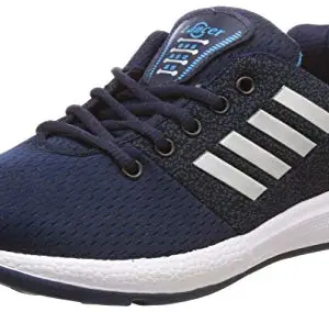 Lancer Mens INDUS-12 Navy Blue Running Shoe - 6 UK (INDUS-12_Navy Blue_6 UK)