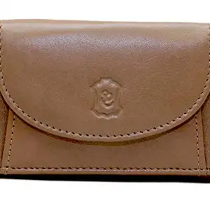 BEYLEDER Tan Leather Smart Wallet