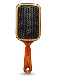 Ankita Hair Brush with Nylon Bristle (Brush+Mirror) Multi