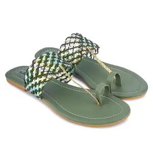 SKOLL Women flats slippers stylish model fashion flat casual daily use sandals t-strap flip flops for girls ladies slipper chappal