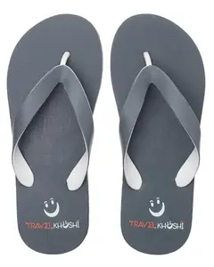 Travelkhushi Hawai Comfort Unisex Slippers for Men & Women, hawai chappal Waterproof, Non-slip & lightweight. stylish & anti-skid flip flops | everyday wear for Boys & Girls