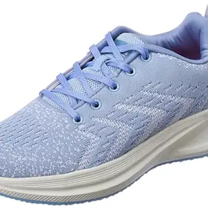 Aqualite Women Angel Shoes, Sky Blue Silver, 6 UK/India