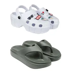 ZENWEAR Soft Classic Casual wear with Ultra Soft Flexibility Technology Sandal for Women/Girl's/Girl's Multicolor