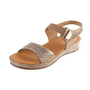 Metro Womens Synthetic Chikoo Sandals (Size (3 UK (36 EU))
