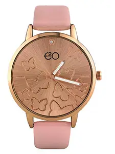 E2O Butterfly Detail Design Analouge Watch for Women