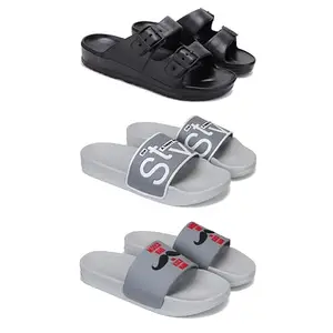 DRACKFOOTsandal for Men's,slip-ons, casaul sandals for Men'sGR-SAN-(3-COMBO)-3115-1589-1590-6