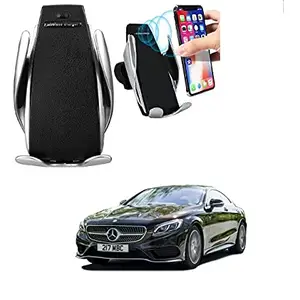 Kozdiko Car Wireless Car Charger with Infrared Sensor Smart Phone Holder Charger 10W Car Sensor Wireless for Mercedes Benz S Coupe