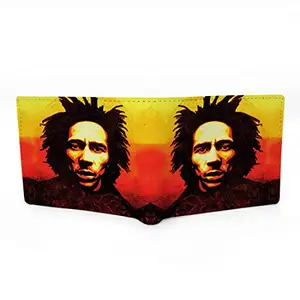 CRAFTSEVER Canvas Wallet for Men and Boys 6 Card Holder Wallet,bi fold Canvas Printed Genuine Wallet and Purse Card Holders for Men (Tan)