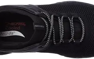 Skechers-Arch FIT ORVAN - PERCER-Men's Casual Shoes-210480-BBK-10 Black