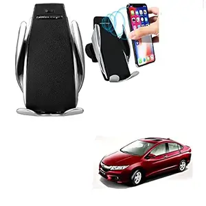 Kozdiko Car Wireless Car Charger with Infrared Sensor Smart Phone Holder Charger 10W Car Sensor Wireless for Honda Idtec (2014-Present)