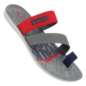 WALKAROO WG5459 Mens Sandals for Casual Wear and Regular use - Red