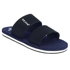 DR STTEP Men's blue Synthetic OrthoPedic Eva Insole Comfortable Outdoor Slip-on Slippers_06_Pack of 4