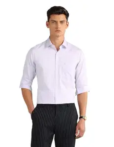 Arrow Men's Regular Fit Shirt (ARAKSH0922_Light Lavender