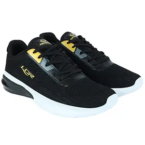 Lancer Mens NORTH-51 Black Running Shoe - 6 UK (NORTH-51BLK-MSTD-6)