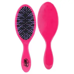 Wet Brush Original Detangler For Thick Hair Exclusive Ultra-soft IntelliFlex Bristles Glide Through Tangles With Ease For All Hair Types For Women, Men, Wet And Dry Hair, Pink, 1 Count