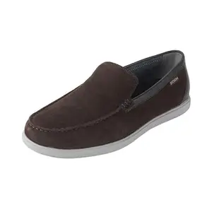 Mochi Men's Brown Stylish Comfortable Slip-On Casual Shoes UK/7 EU/41 (71-379)