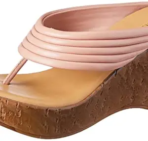 Inc.5 Comfort Wedges Thong Sandal For Women_990094_PINK_4_UK