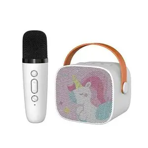 ChiLBit Karaoke Machine for Kids, Portable Bluetooth Speaker with Wireless Microphone - Dinosaurs Karaoke Machine for Kids, Portable Bluetooth Speaker with Wireless Microphone (Unicorn)