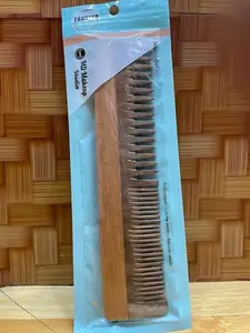 MD MAKEUP STUDIO Neem Wood Hair Comb, Oil-Treated, Anti-Static, Detangling Wooden Comb for Hair Growth and Scalp Health