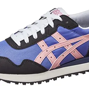 ASICS Tiger Runner II Blue Womens Sports Shoes UK - 3