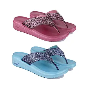 Bersache Chappal for Women Casual,Slides, Slippers FILP-Flops Walking SlippersCombo(RR)-1868-1888-7Combo(RR)-1868-1888-7 Multicolor