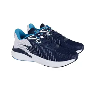 Lancer Mens FLASH-15NBL-SBL Navy Running Shoe - 10 UK