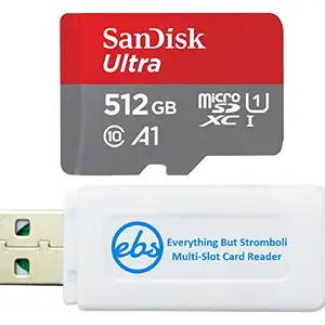 SanDisk 512GB Ultra Micro SD Memory Card Class 10 Works